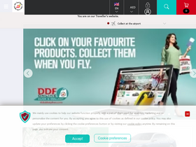 'dubaidutyfree.com' screenshot