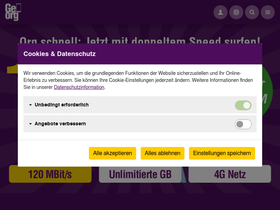 'georg.at' screenshot