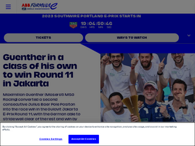 'fiaformulae.com' screenshot
