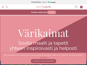'kotitapetti.fi' screenshot