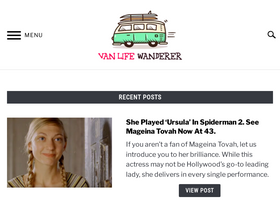 'vanlifewanderer.com' screenshot