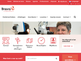 'bravisziekenhuis.nl' screenshot