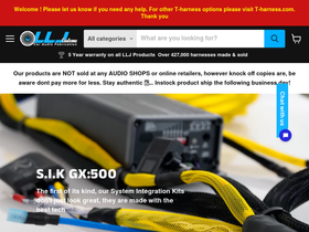 automotiveamprack.com homepage screenshot