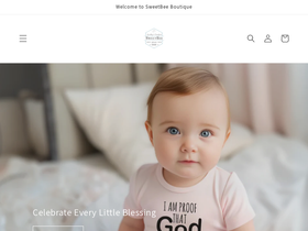 sweetbeeboutique.net homepage screenshot
