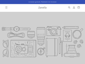 Zanella website screenshot