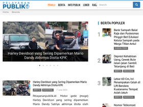 'pelayananpublik.id' screenshot