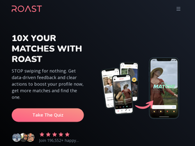 'roast.dating' screenshot