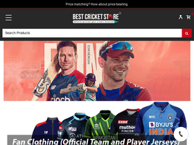 'bestcricketstore.com' screenshot