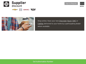 'gmsupplierdiscount.com' screenshot