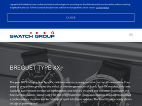 Swatch group online competitors