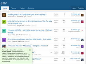 'singlemanforum.com' screenshot