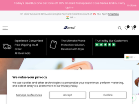 aykiz.in homepage screenshot