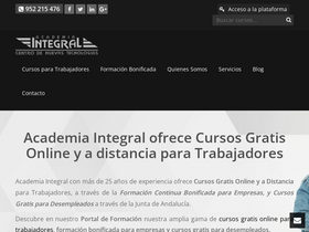 'academiaintegral.com.es' screenshot