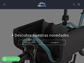 procargo.es homepage screenshot