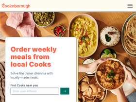 'cookaborough.com' screenshot