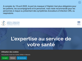 'fo-rothschild.fr' screenshot