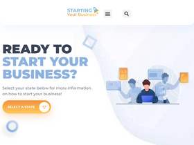 'startingyourbusiness.com' screenshot