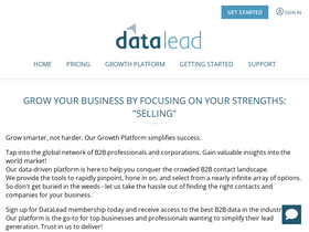 'data-lead.com' screenshot
