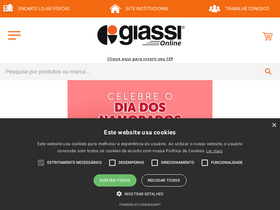 'giassi.com.br' screenshot