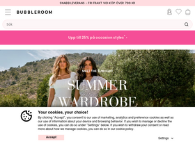 'bubbleroom.se' screenshot