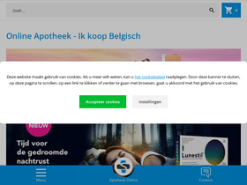'apotheek-online.be' screenshot
