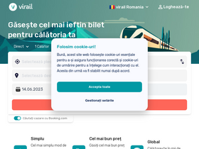 'virail.ro' screenshot