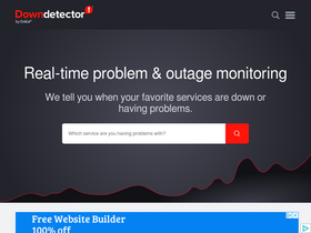 'downdetector.in' screenshot