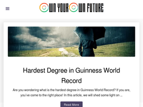 'ownyourownfuture.com' screenshot