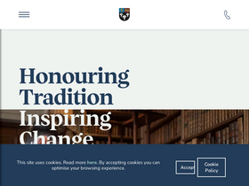 'etoncollege.com' screenshot