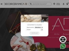 'decorceramica.com' screenshot