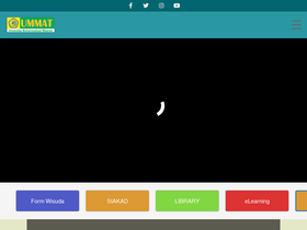 'ummat.ac.id' screenshot