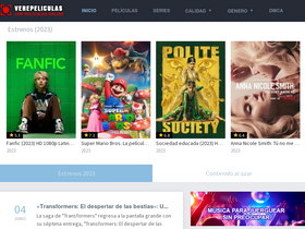 'verepeliculas.com' screenshot