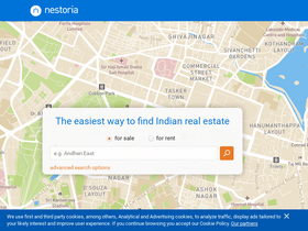 'nestoria.in' screenshot