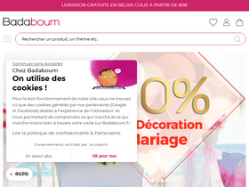 'badaboum.fr' screenshot