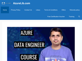 'azurelib.com' screenshot