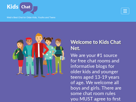 'kidschat.net' screenshot