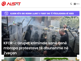 'alsat.mk' screenshot