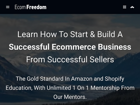 'ecomfreedom.com' screenshot
