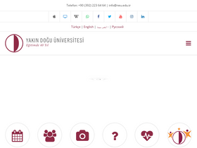 'ogrencidekanligi.neu.edu.tr' screenshot