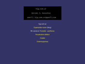 'hjg.com.ar' screenshot