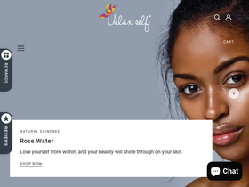 unlaxselfshea.com homepage screenshot