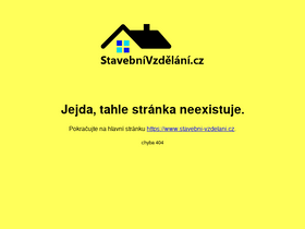 'stavebni-vzdelani.cz' screenshot