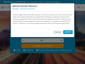'busradar.it' screenshot