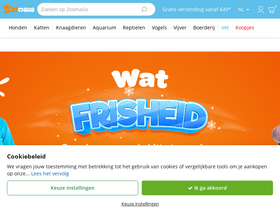 'zoomalia.nl' screenshot