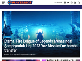 'playerbros.com' screenshot