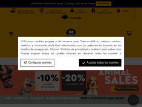 'petclic.es' screenshot