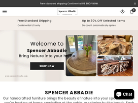 spencerabbadie.com homepage screenshot