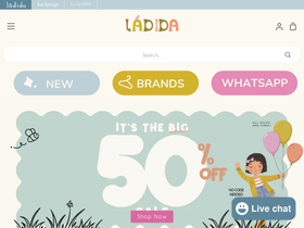 'ladida.com' screenshot