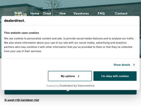 'ikwilvanmijnautoaf.nl' screenshot