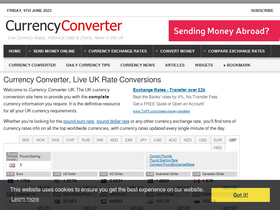 'currency-converter.org.uk' screenshot